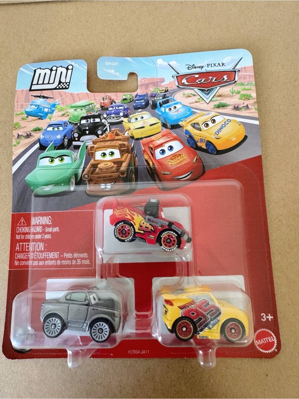 Disney Pixar Cars Mini Racers Series Cruz Ramirez & Lightning McQueen & Sterling